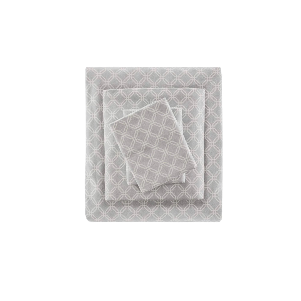 Grey Flannel California King Sheet Set N6336