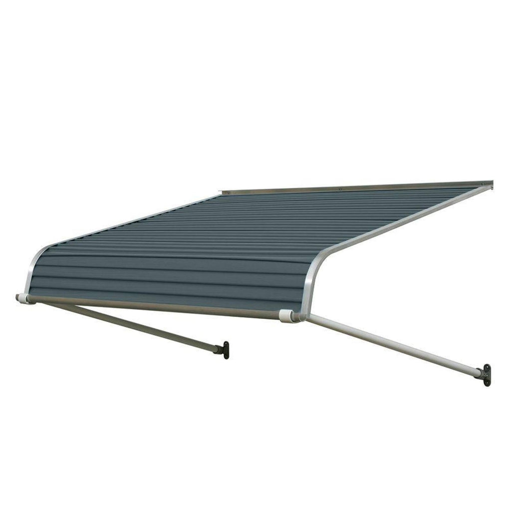 7 ft. Aluminum Awning in Slate Blue U879