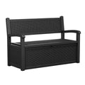 75 Gallon Lockable Storage Bench Deck Box O966