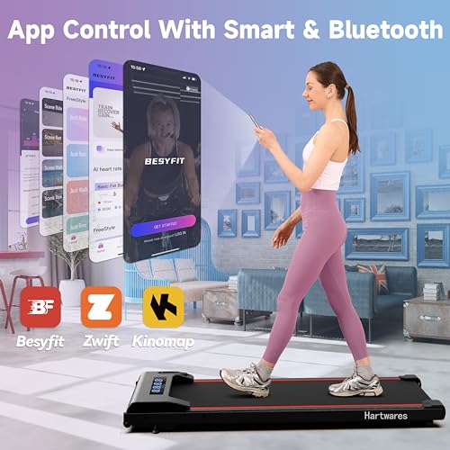 Under Desk Portable Walking Treadmill with Remote Control C4599