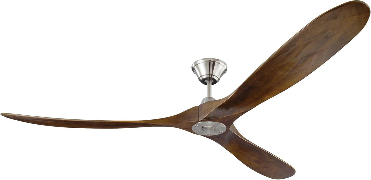 Matte Black Outdoor Ceiling Fan with Remote Control I247
