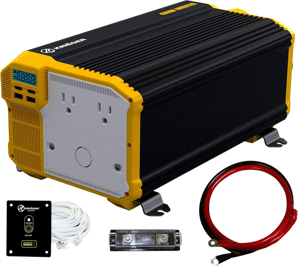 2000 Watts 12V to 110V Modified Sine Wave Power Inverter A95750