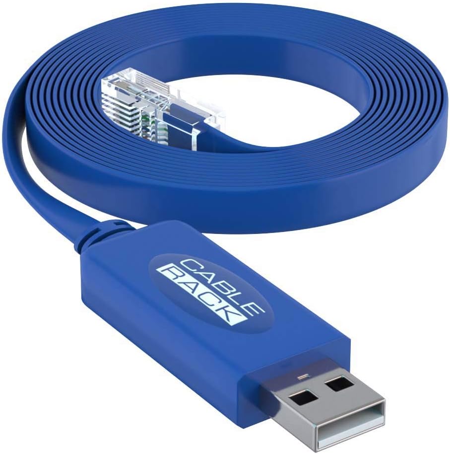 6ft USB to RJ45 Console Cable 5-Pack E13450