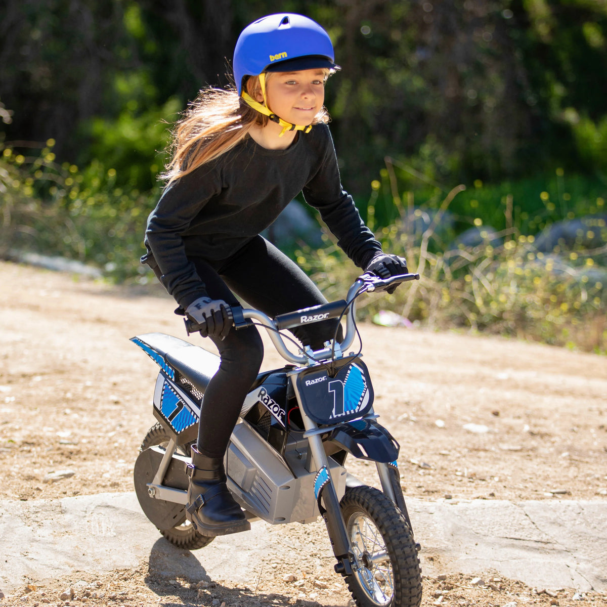 Black 24V Electric Dirt Bike E609737