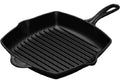 Enameled Cast-Iron Square Skillet Grill L74196
