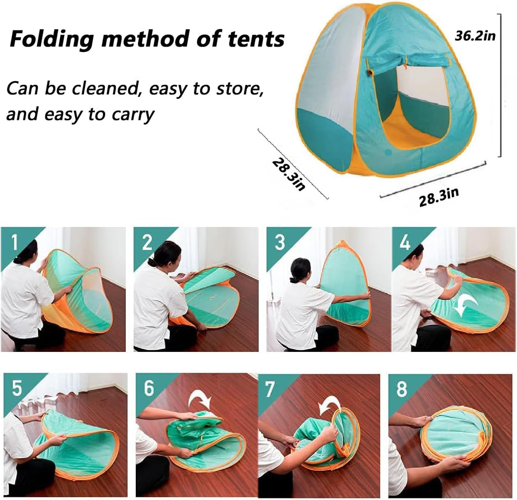 21 Pcs Pop Up Kids Play Tent G24421