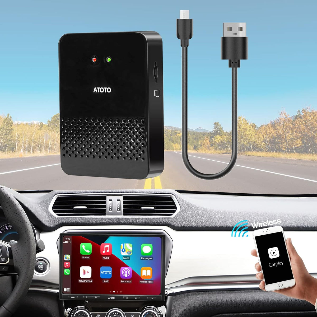 Wireless CarPlay Adapter Dongle L80023