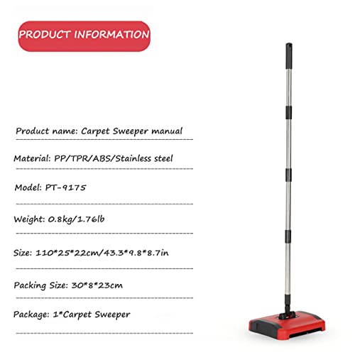 Manual Non Electric Carpet Sweeper P19911