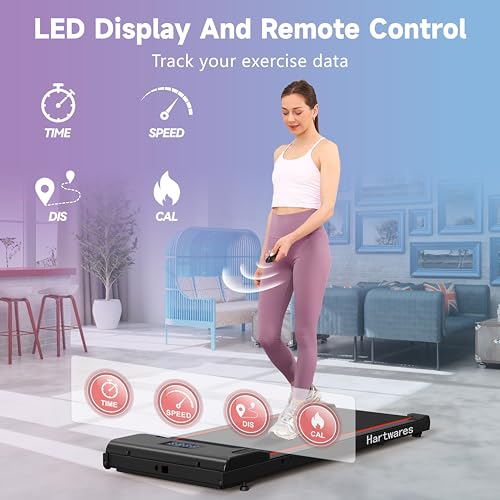 Under Desk Portable Walking Treadmill with Remote Control C4599