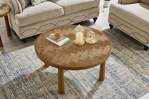 Round Wooden Coffee Table V330