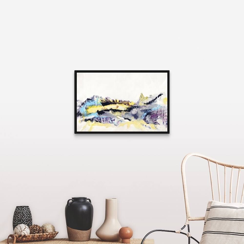 Black Float Frame Canvas Art 30 x 20 D6515