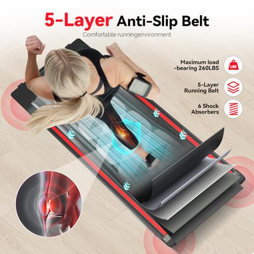 Walking Vibration Pad, 2.5HP Low Noise Treadmill J730939