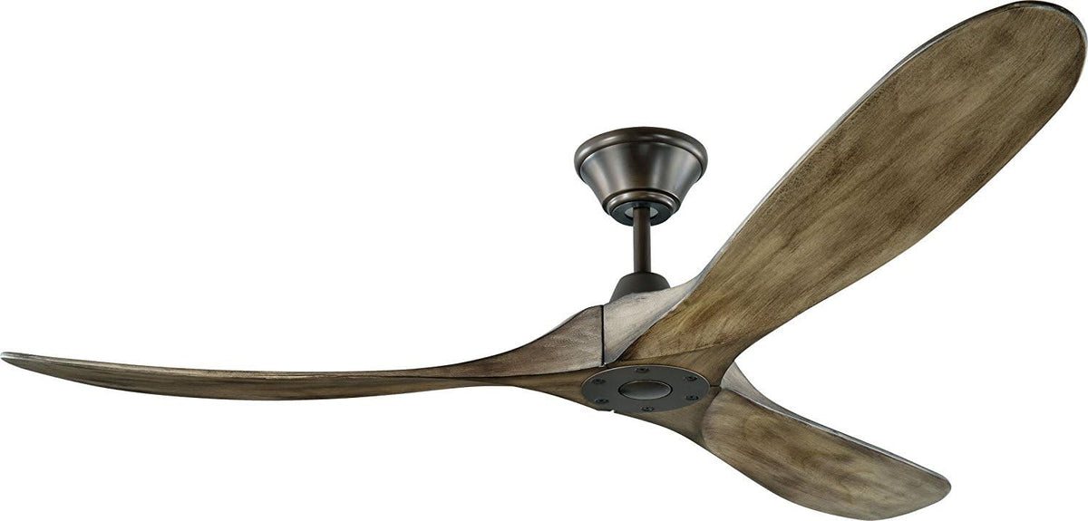 Matte Black Outdoor Ceiling Fan with Remote Control I247