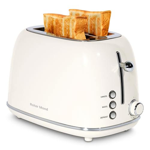 2 Slice Retro Stainless Steel Toaster with Extra Wide Slot T79087