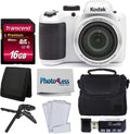16MP Digital Camera with Case, 16GB SD Card, Card Reader and Tripod C979155