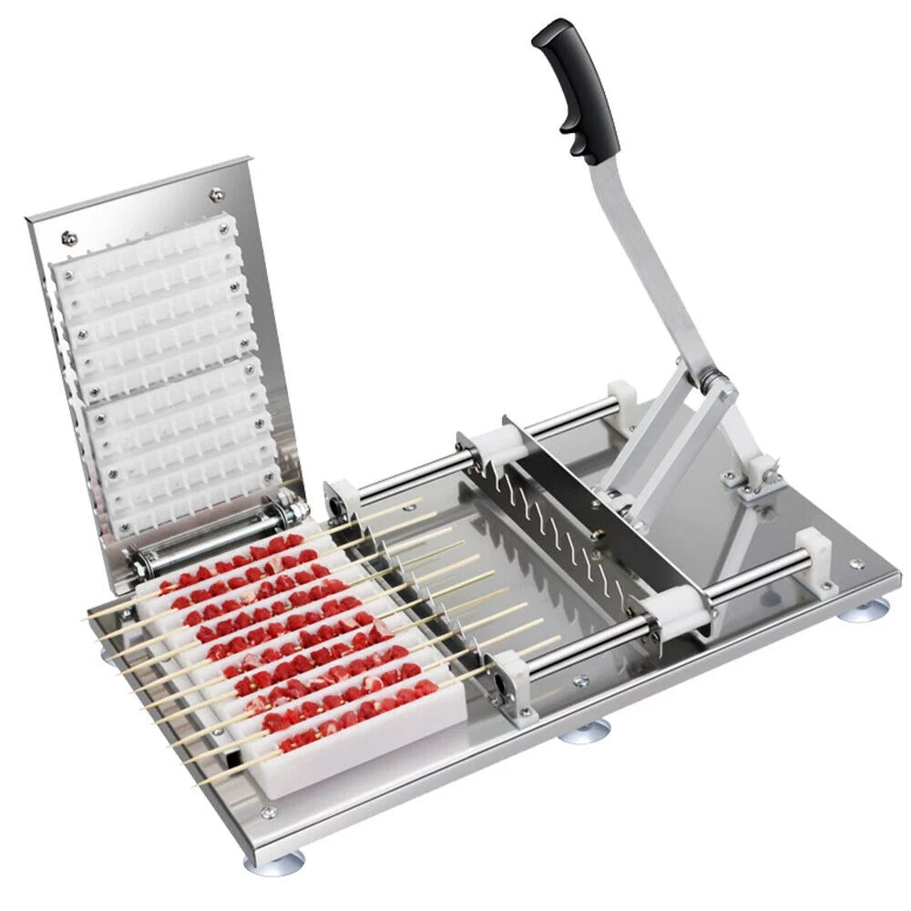 Manual Meat Skewer 10 Strings BBQ Tool E22140