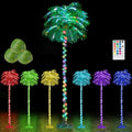 6FT 400 LED Lighted Palm Tree with Coconuts Artificial Palm Tree K369