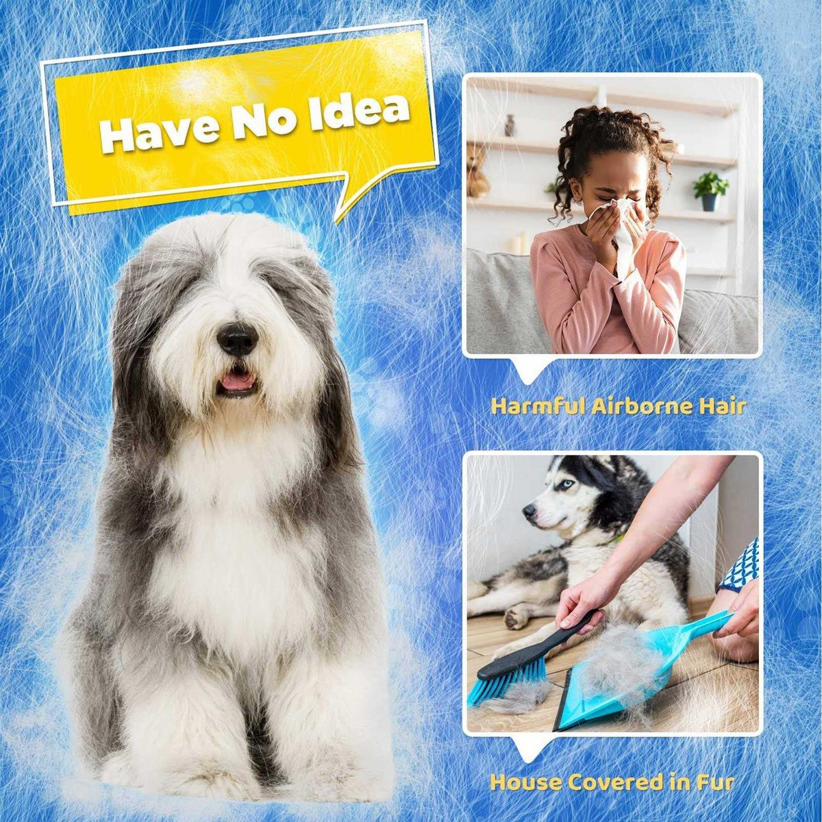 Pet Hair Remover Glove Grooming Glove Brush Deshedding Glove Z208