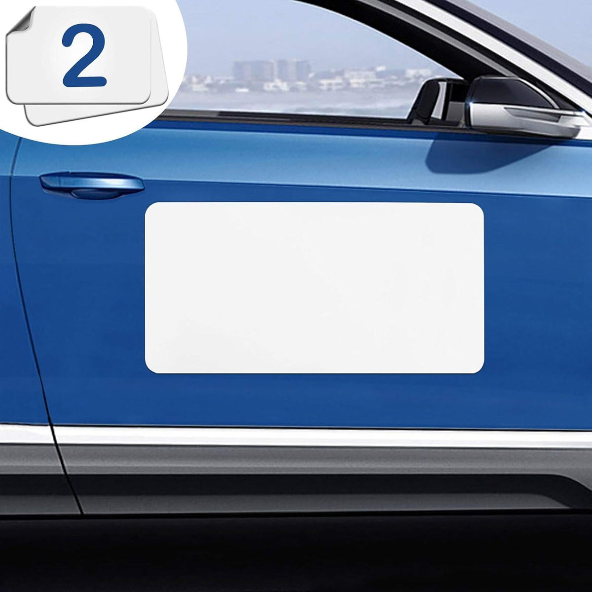 Magnetic Sign for Car 2 Pack Y33307
