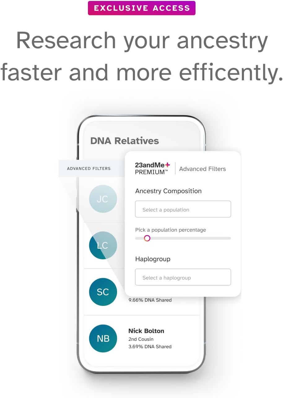 DNA Kit with Health and Ancestry Service V2177