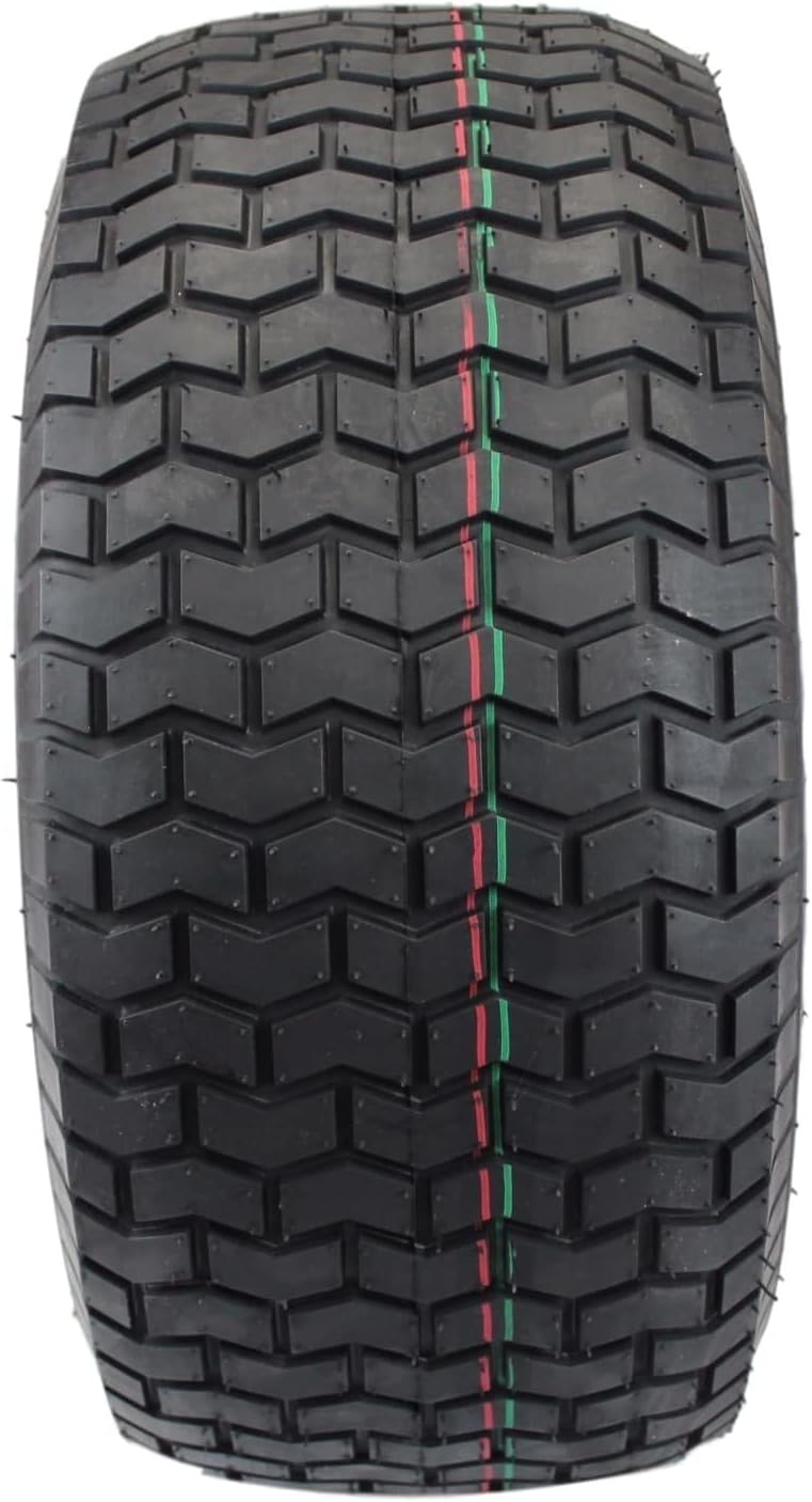 (Set of 2) 20x8.00-8 Lawn Mower Tires with Keyed Hub Wheel F5341