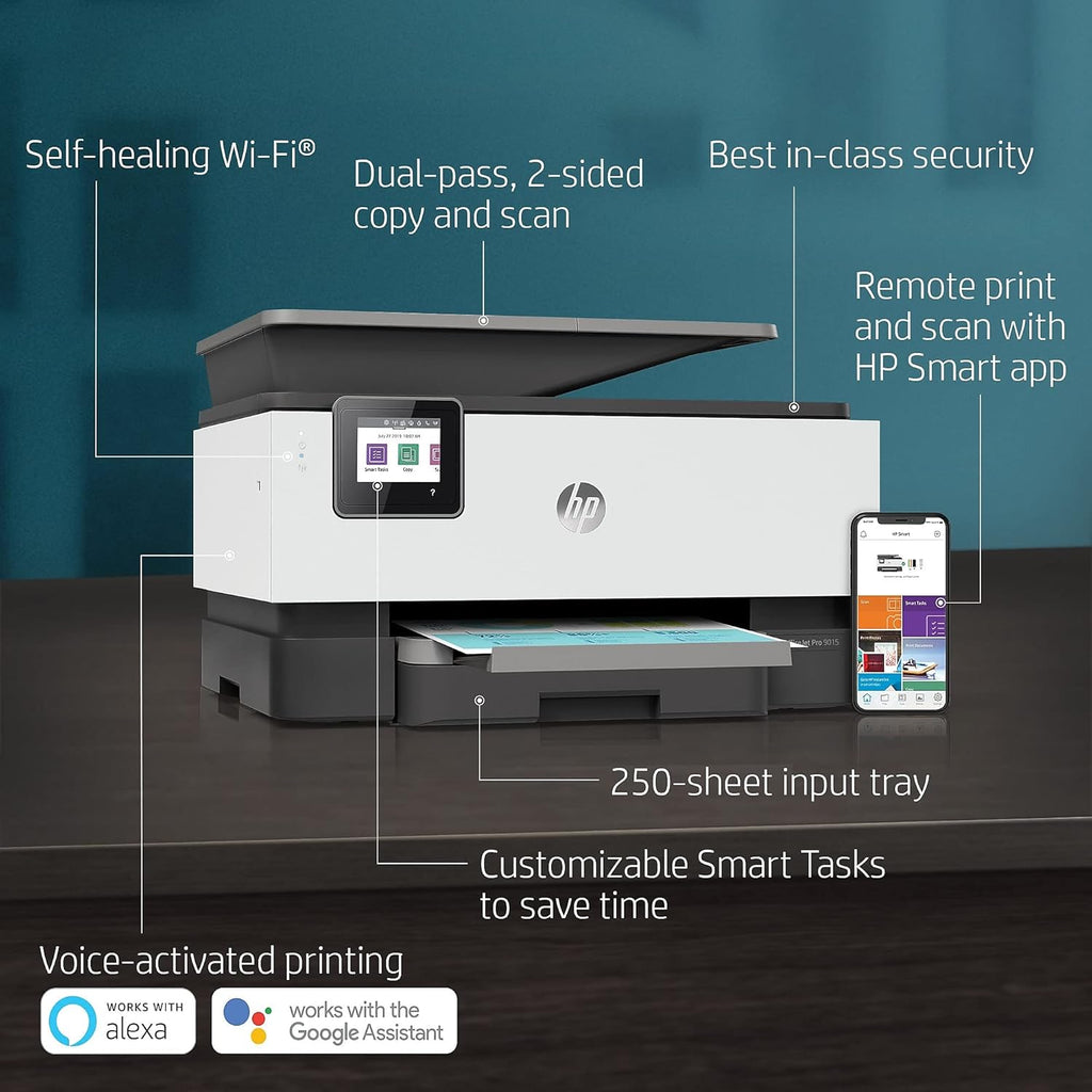 OfficeJet Pro 9015 All-in-One Wireless Color Printer E539561