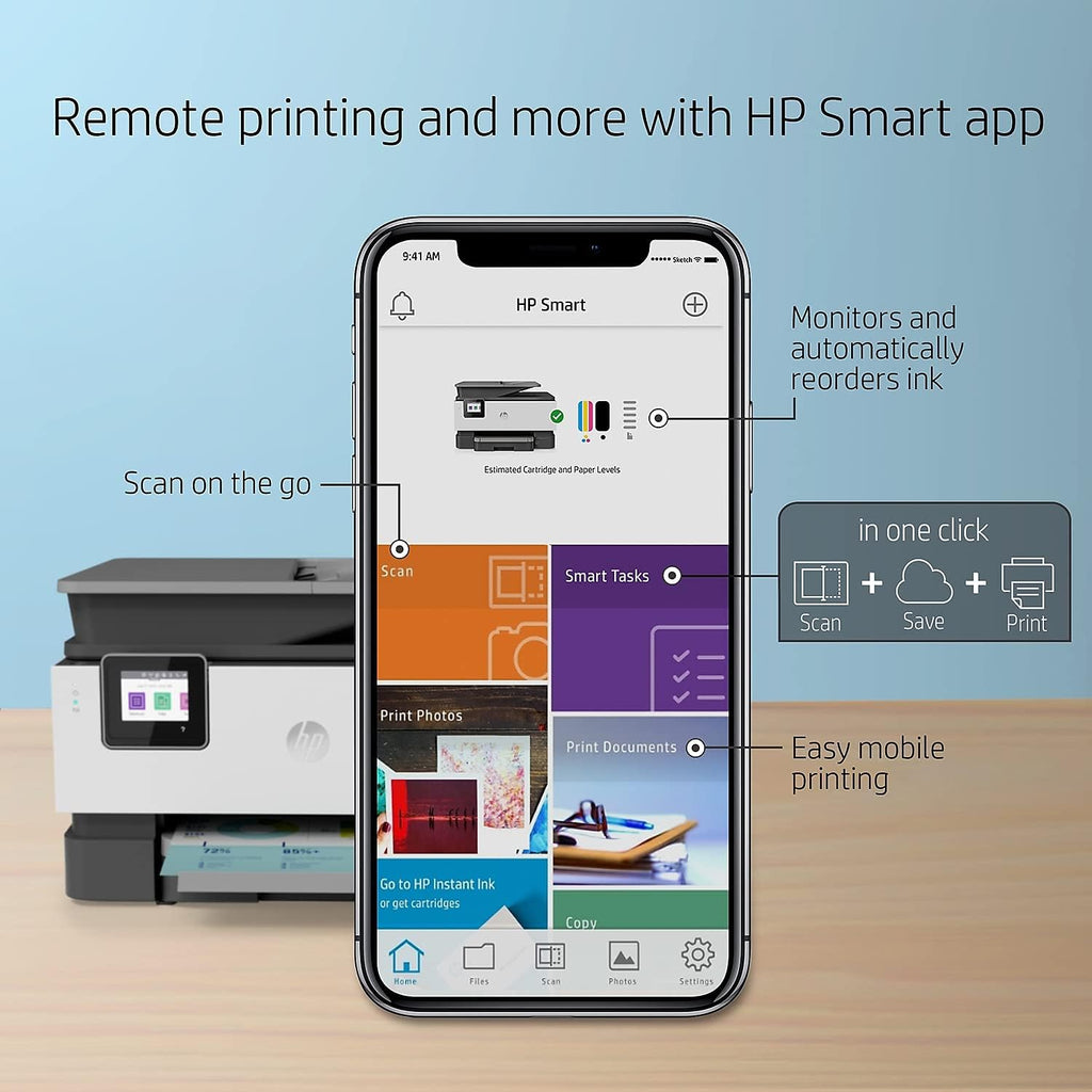 OfficeJet Pro 9015 All-in-One Wireless Color Printer E539561