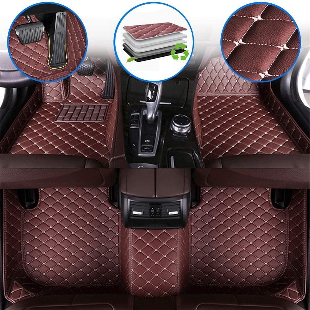 Custom Full Coverage All Weather Non-Slip Leather Car Floor Mats I117