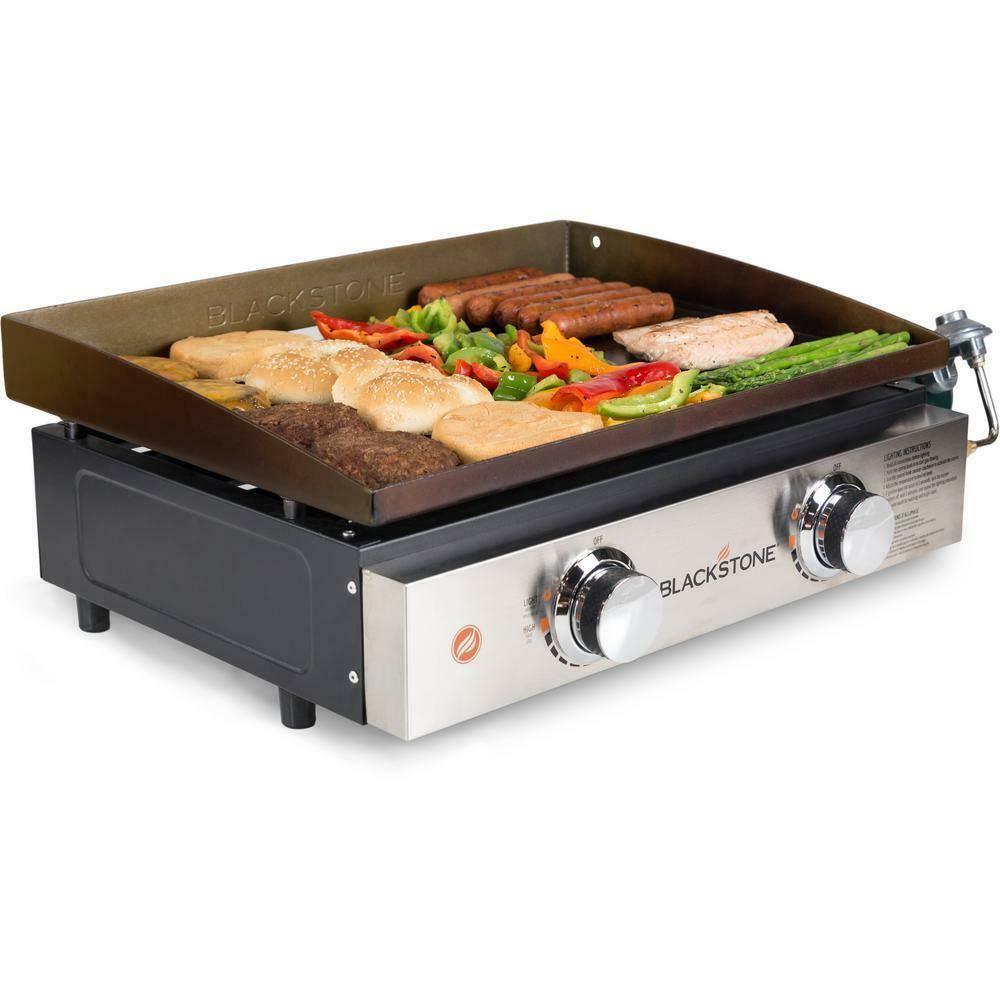 22x22 2-Burner Tabletop Griddle with Cover I615