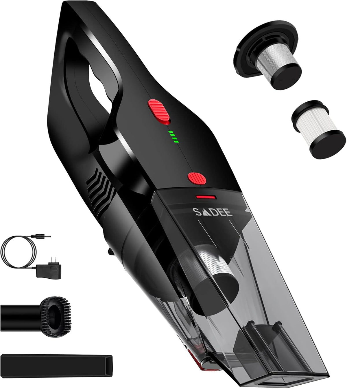 Cordless Handheld Vacuum Cleaner 9KPa Black O75035