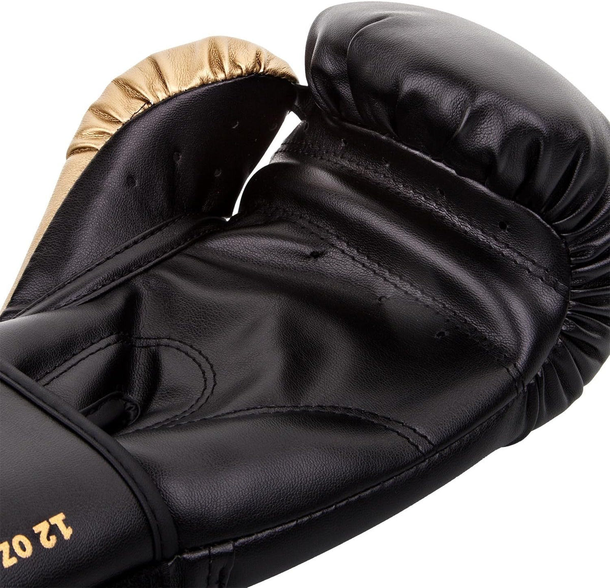 Black/Gold 10oz Boxing Gloves J1784