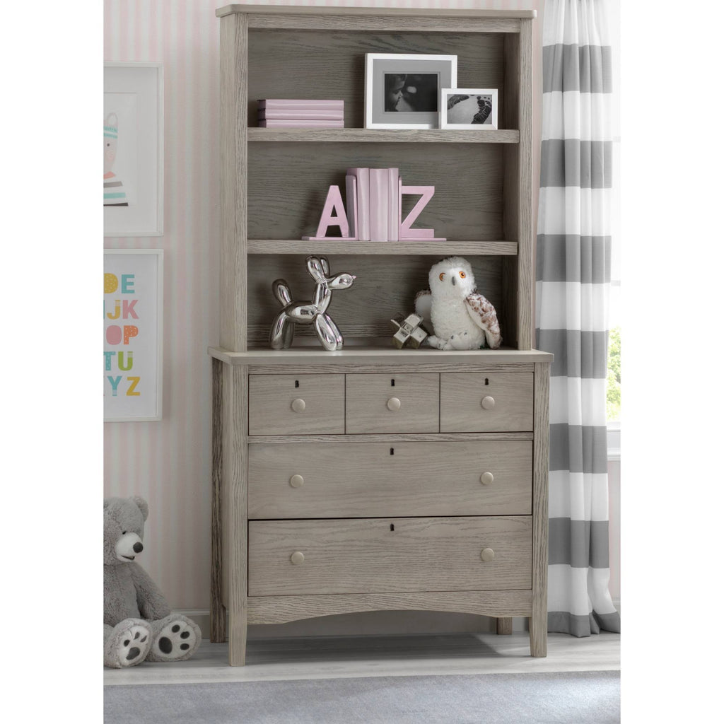 Textured Limestone Bookcase/Hutch T4143