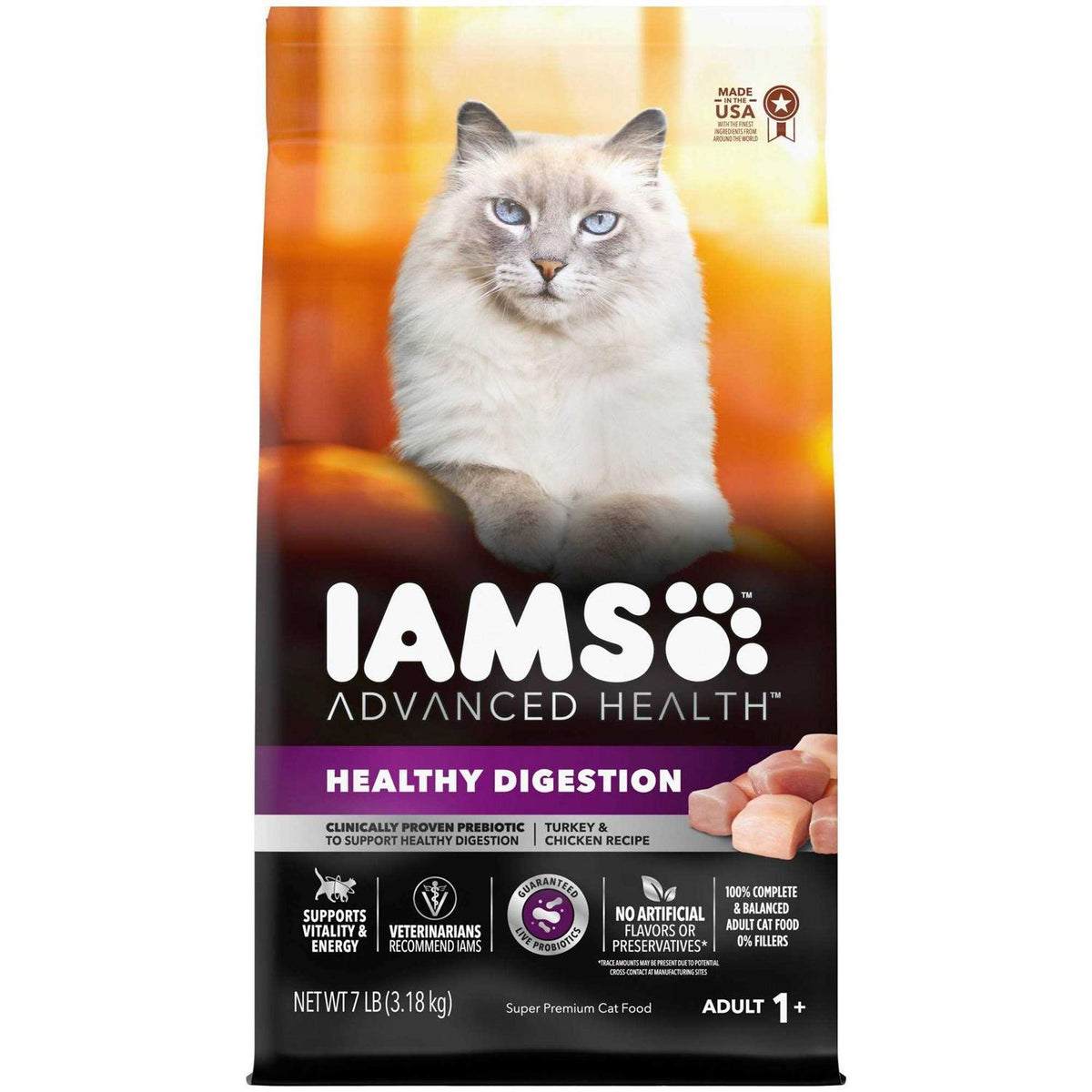 Turkey Chicken Recipe Adult Dry Cat Food M927310