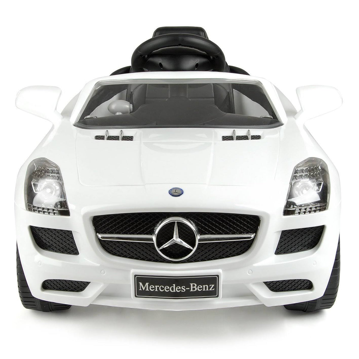 White Electric Ride on Car J625606