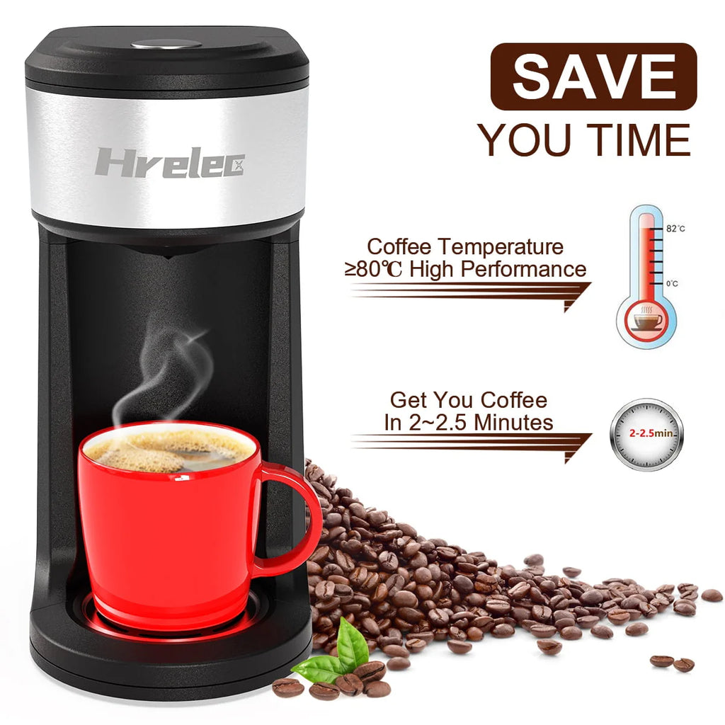 2-Way Single Serve Coffee Maker with 8-14 oz Brew Size X5990