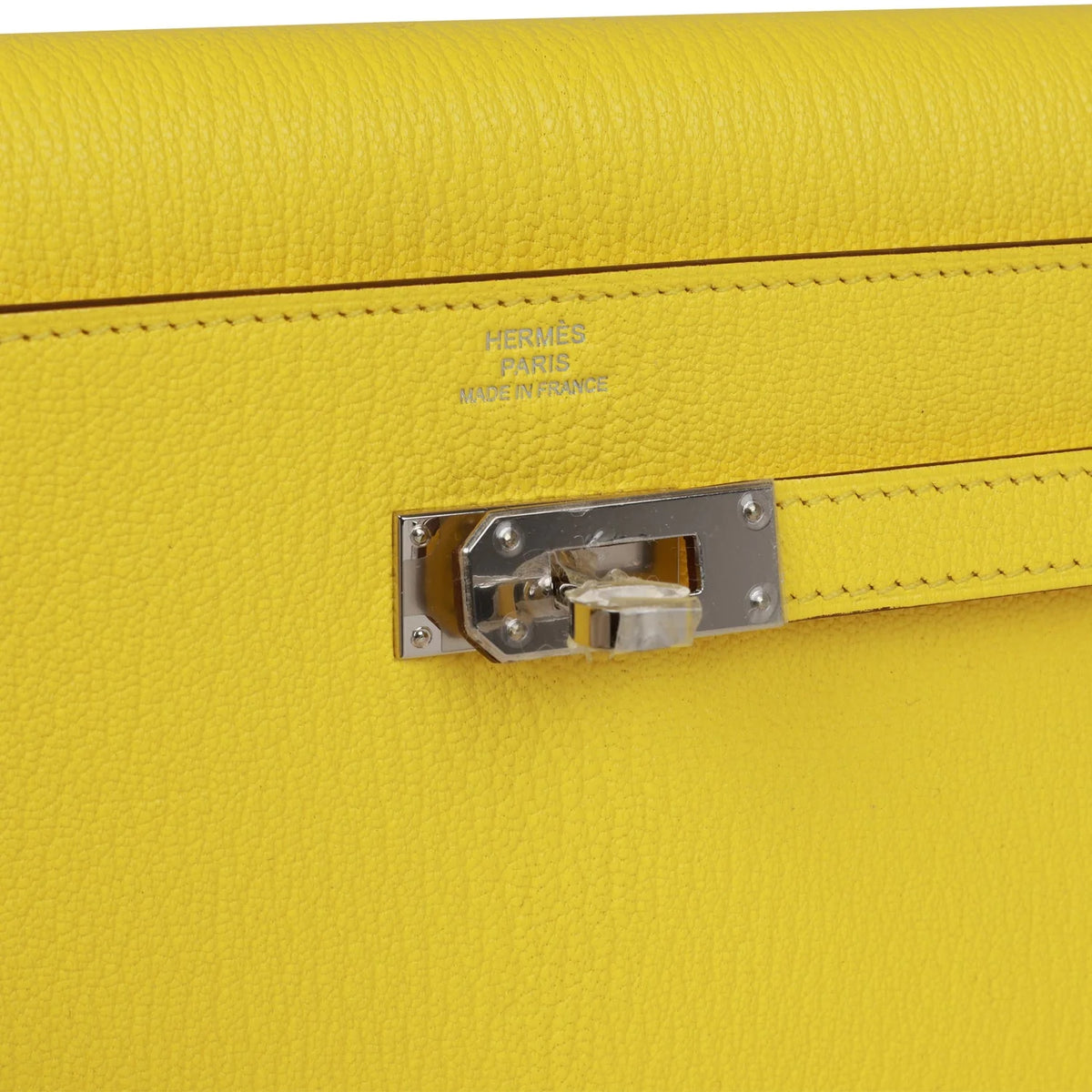 Jaune Citron Chevre Wallet R354