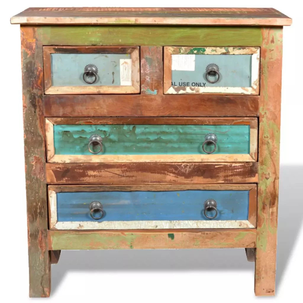 Reclaimed Wood Buffet Sideboard with 4 Drawers X566281