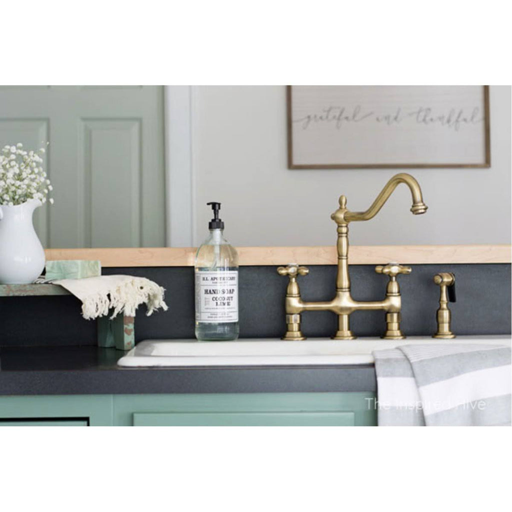 Kitchen Faucet with Brass Sprayer O695634