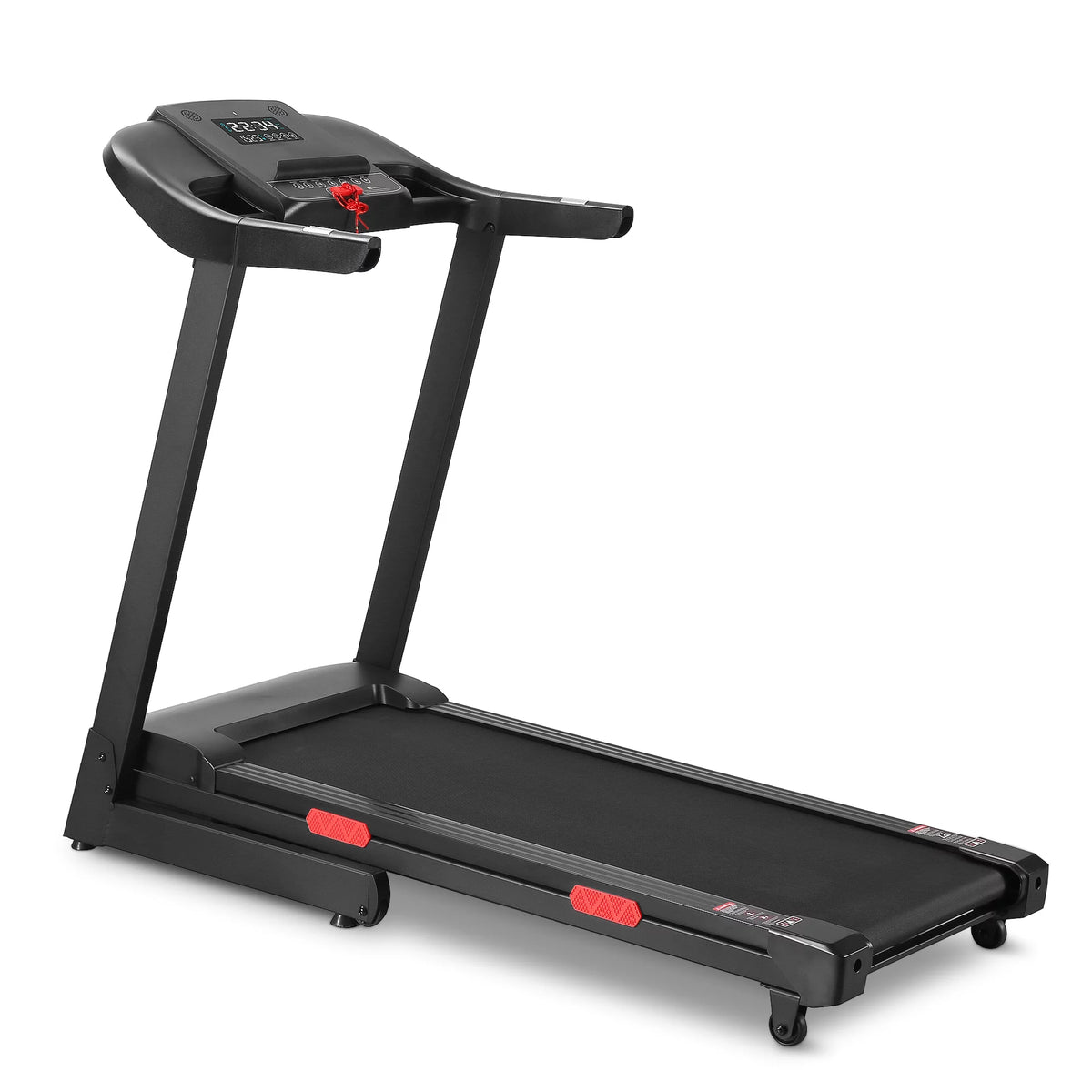 17 Wide Electric Folding Treadmill with Auto Incline S2019