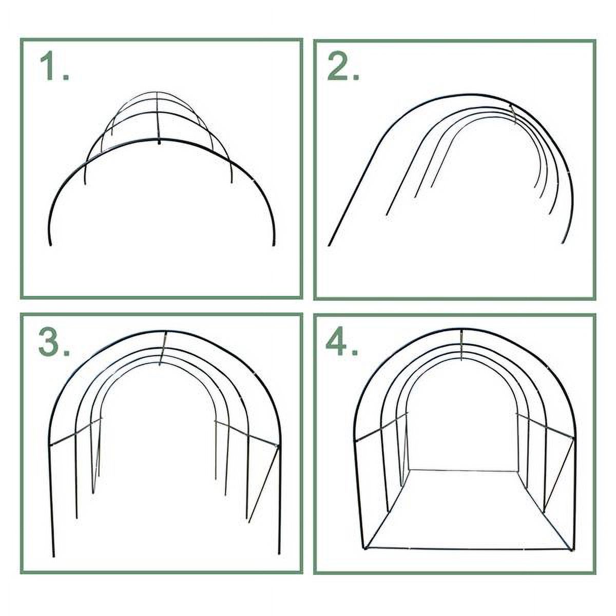 Heavy Duty Greenhouse Tent Steel Frame G2029
