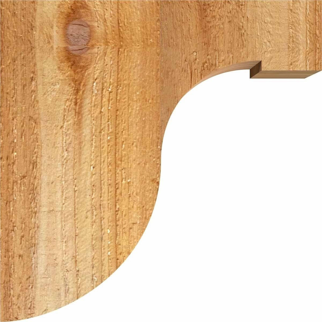Rough Sawn Cedar Corbel O22044