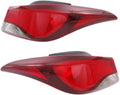 Tail Light Assembly Pair for Hyundai Elantra 2014 2015 2016 Inner Type R415617