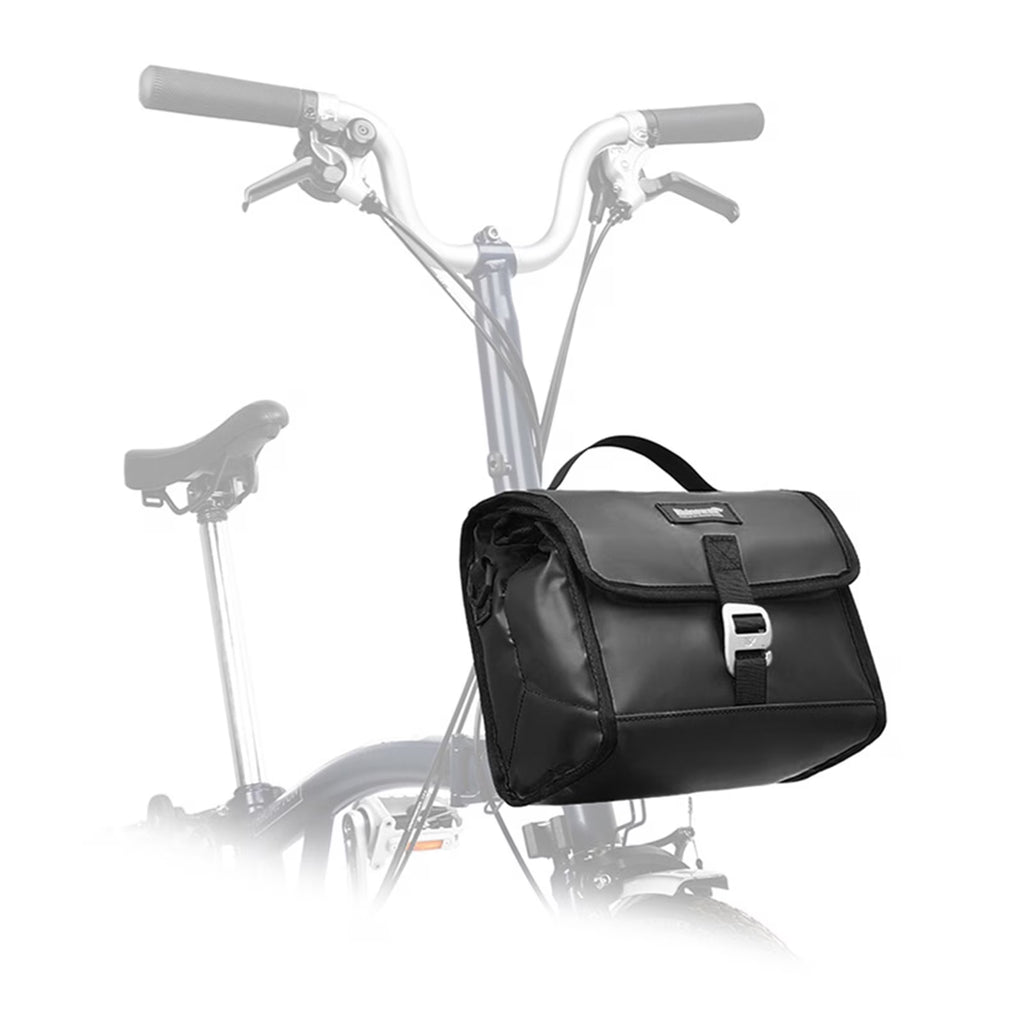 Insulated Folding Bike Handlebar Bag with Rain Cover Y599