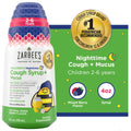Kids Cough + Mucus Nighttime Syrup with Honey, Ivy Leaf, Zinc & Elderberry, Mixed Berry, 4FL Oz R350396