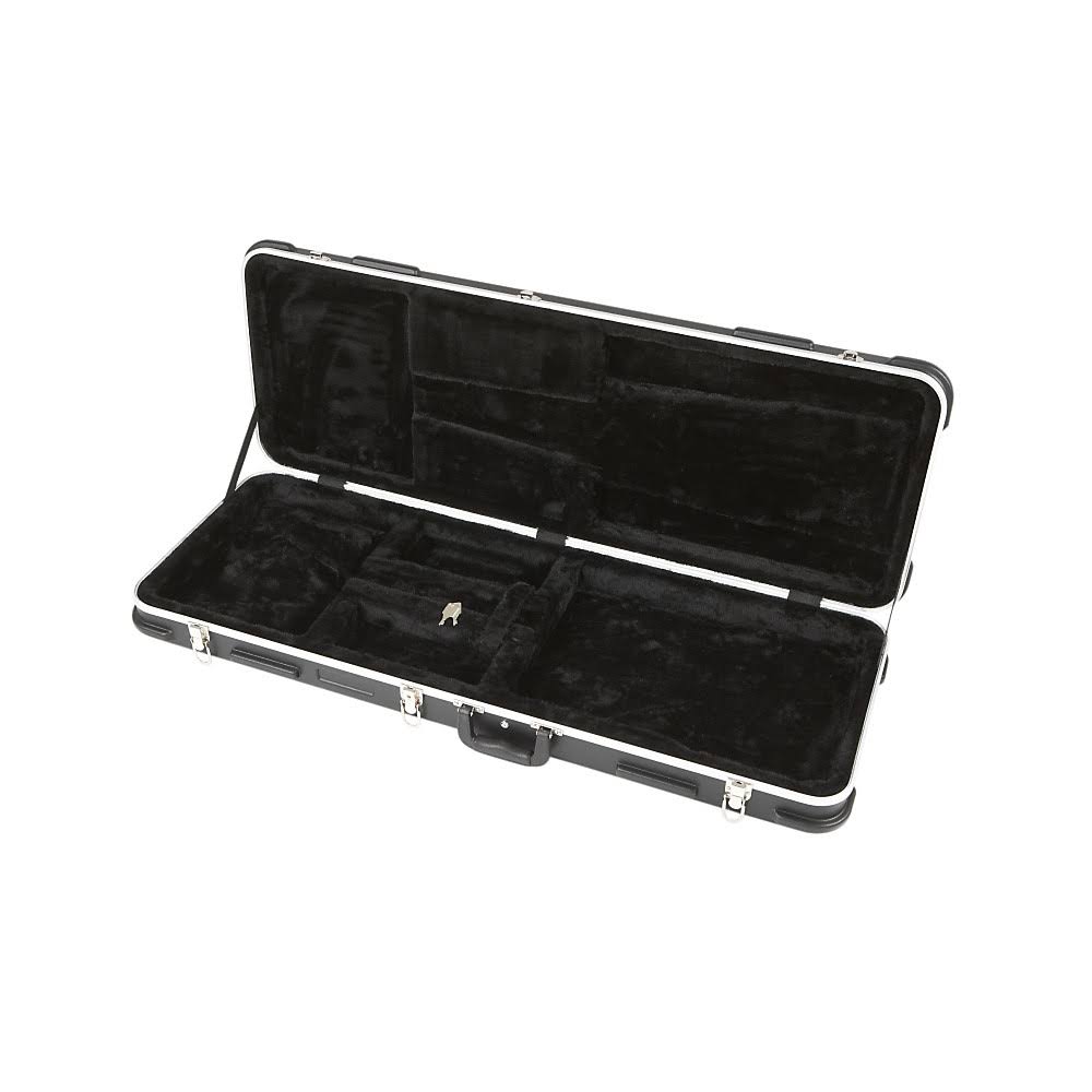 Black Molded Abs Electric Guitar Case C4812