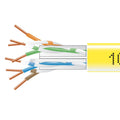 Yellow Bulk CAT 6 Cable - 1000 ft V927