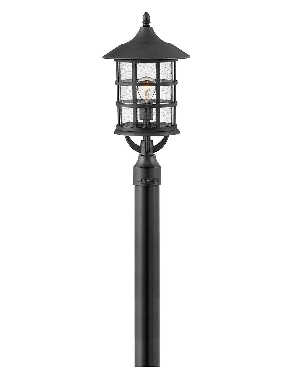 Textured Black Outdoor Post Mount N3891