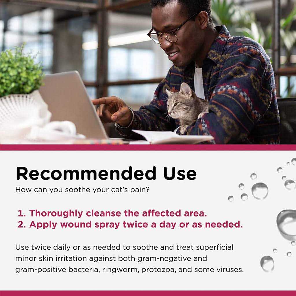 Antimicrobial Wound Spray for Cats S3250