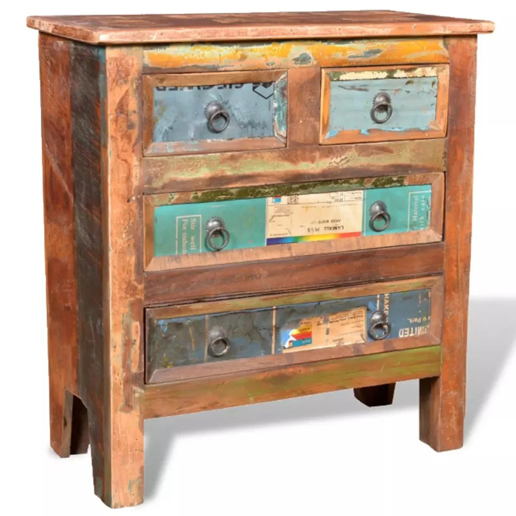 Reclaimed Wood Buffet Sideboard with 4 Drawers X566281
