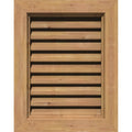 Unfinished Functional Vertical Gable Vent F284